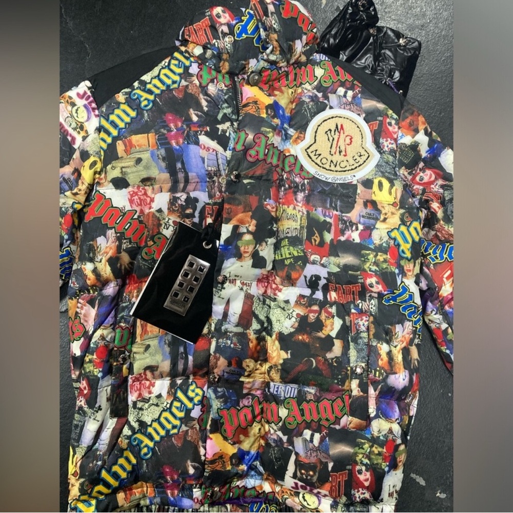 Moncler x Palm Angels puffer jacket unisex